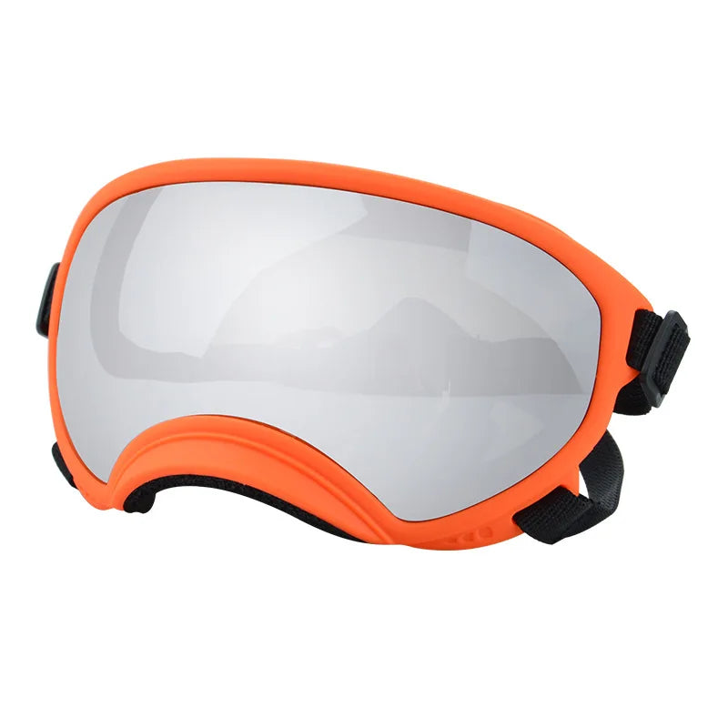 Dog Sunglasses with UV Protection and Adjustable Strap - Ski Goggles for Pets