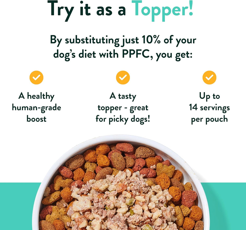 Deliciously Nutritious: Portland Pet Food Company Fresh Human-Grade Dog Food Topper & Meal Variety Pack (5 Pack)