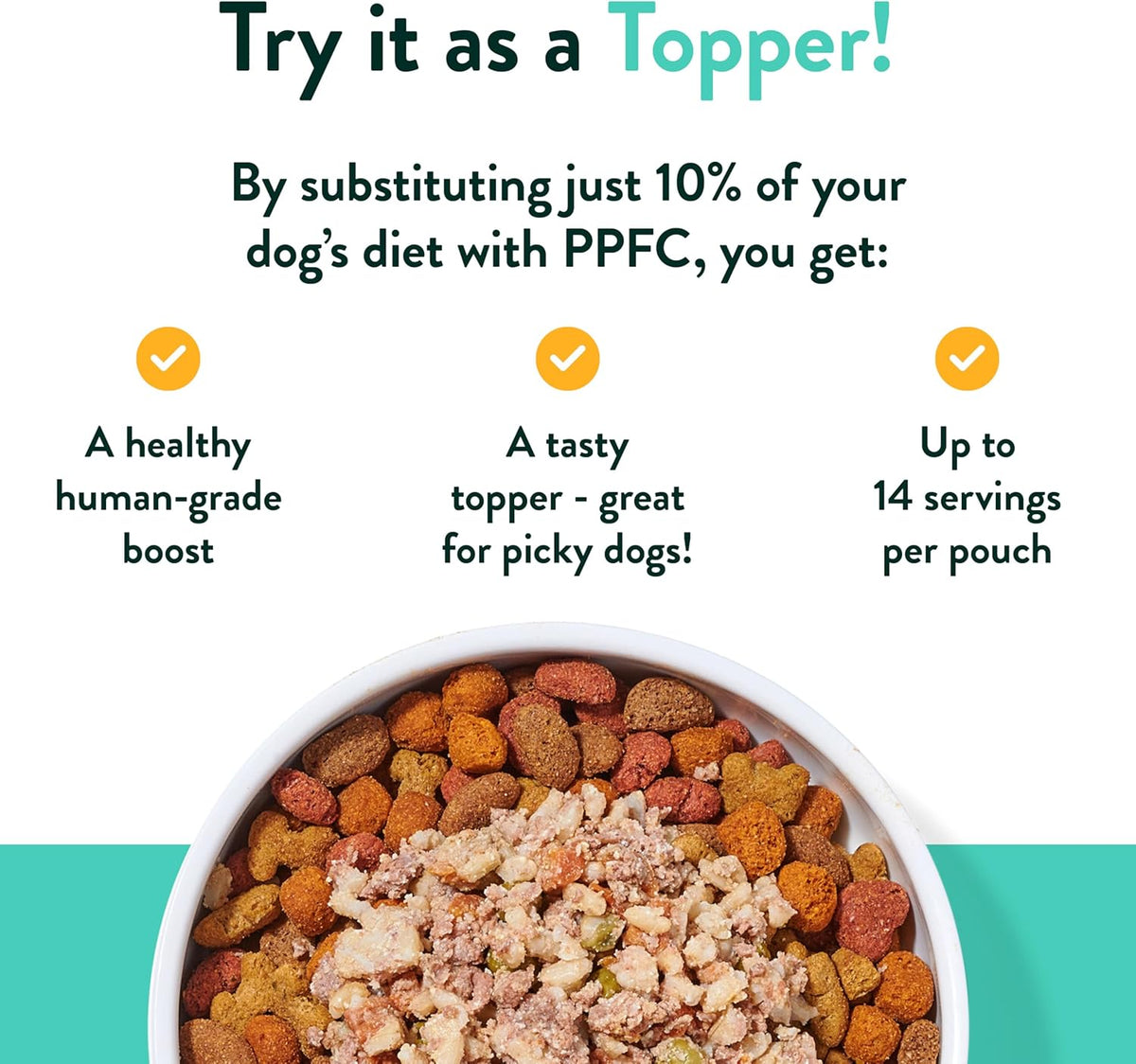 Deliciously Nutritious: Portland Pet Food Company Fresh Human-Grade Dog Food Topper & Meal Variety Pack (5 Pack)