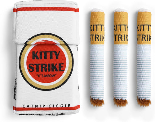 3-Pack Organic Catnip Toys for Cats - Safe Teething Chew and Kicker Toys for Stress Relief and Indoor Play