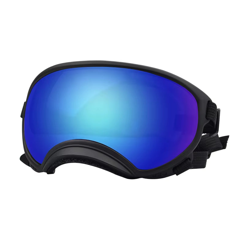 Dog Sunglasses with UV Protection and Adjustable Strap - Ski Goggles for Pets