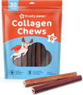 Premium USA Beef Collagen Chews for Dogs – Single Ingredient, 30 Long-Lasting Sticks