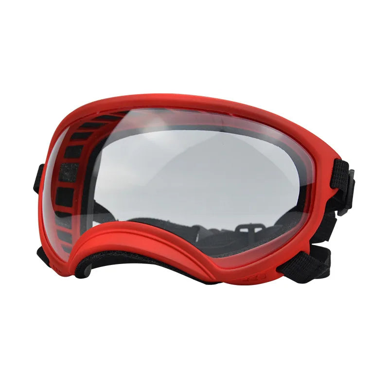 Dog Sunglasses with UV Protection and Adjustable Strap - Ski Goggles for Pets