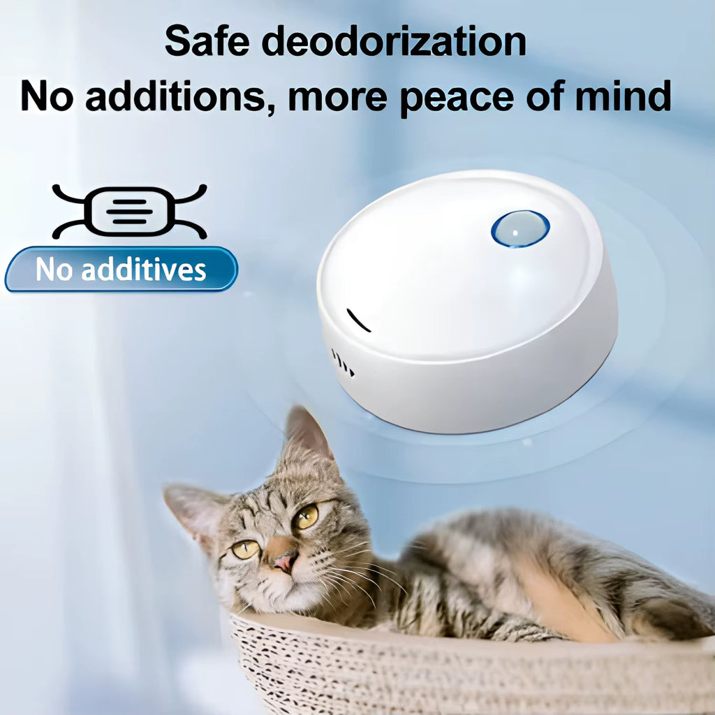 Eco-Friendly Rechargeable Air Purifier for Pet Odor and Urine Stain Elimination