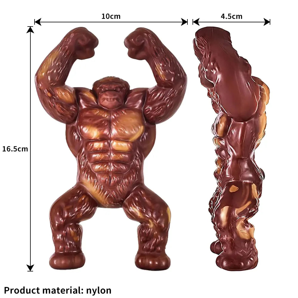 Indestructible Gorilla Dog Chew Toys for Aggressive Chewers - Durable Chewing Stick for Large Dogs