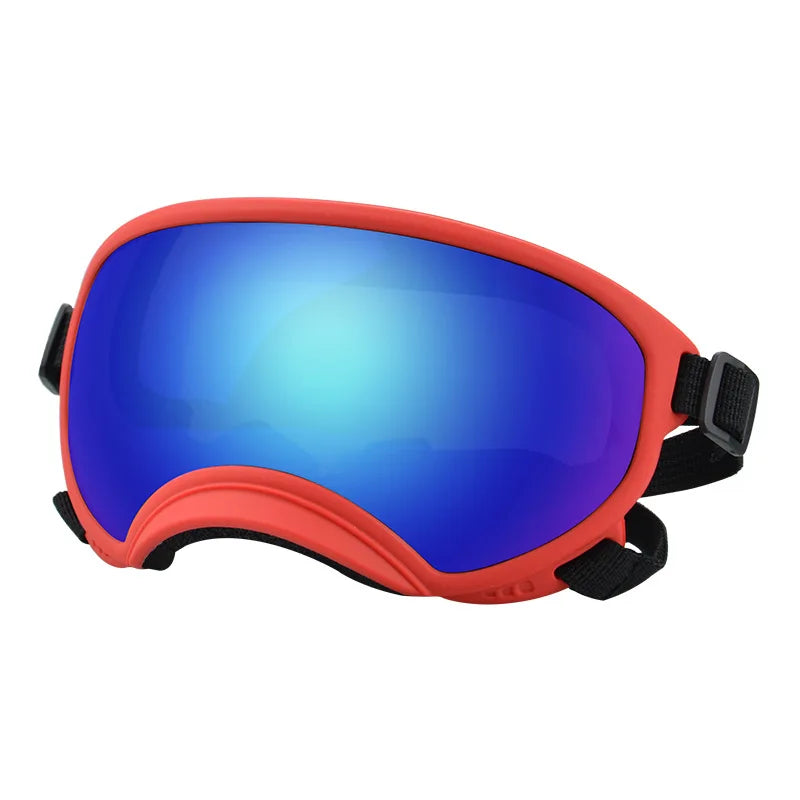 Dog Sunglasses with UV Protection and Adjustable Strap - Ski Goggles for Pets