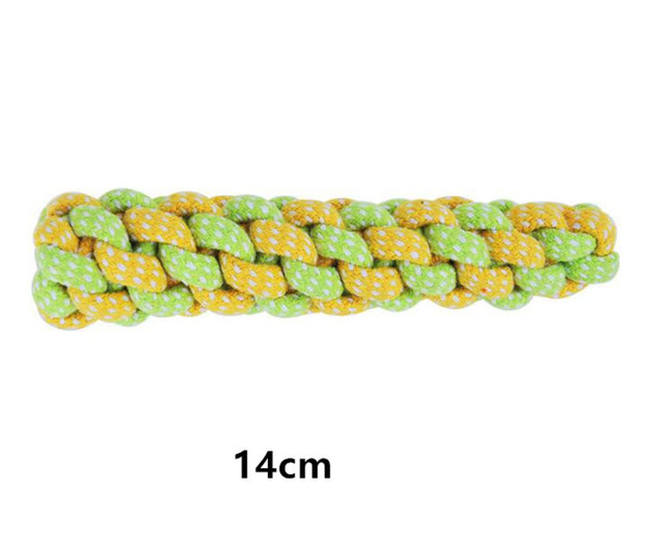Interactive Cotton Rope Dog Toys - Mini Ball and Chew Accessories for Large and Small Dogs
