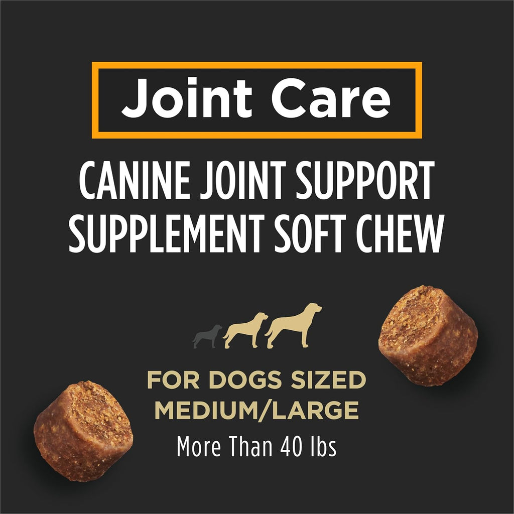 Purina Pro Plan Joint Care Supplements for Large Breed Dogs, 30 Count