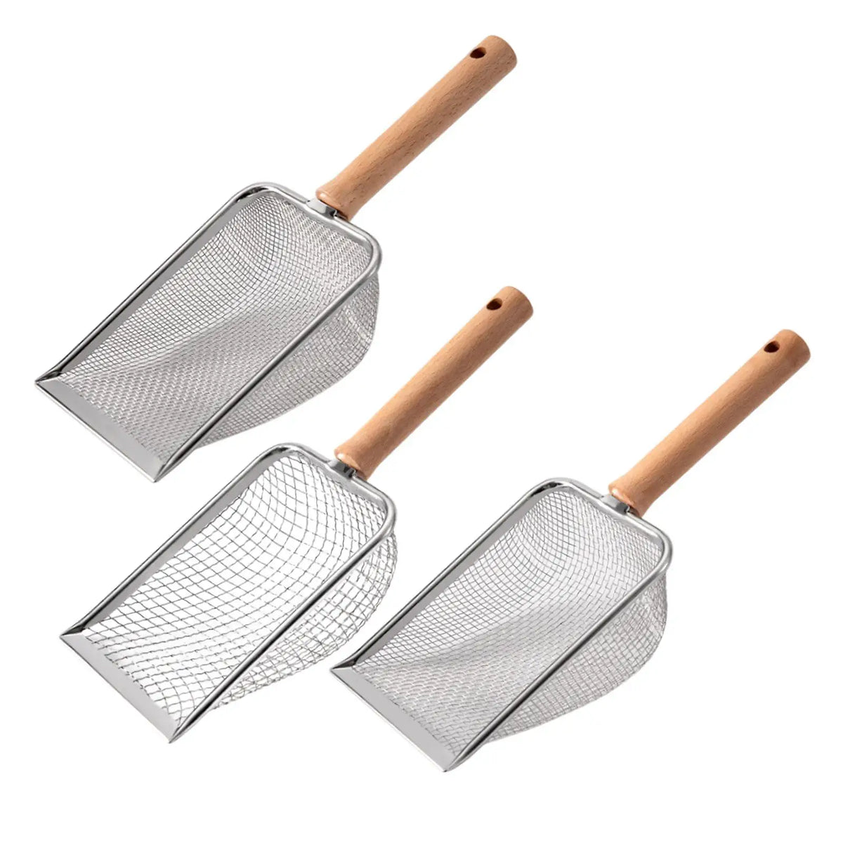 Durable Cat Litter Scoop for Efficient Cleaning and Fast Sifting of Litter Boxes