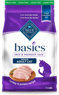Basics Grain-Free Dry Cat Food with Turkey, 11 lbs