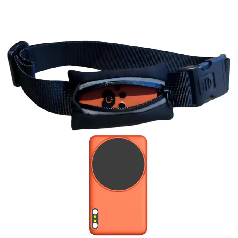 Advanced Waterproof GPS Pet Tracker with Integrated Walkie Talkie and Health Monitoring Features for Dogs and Cats