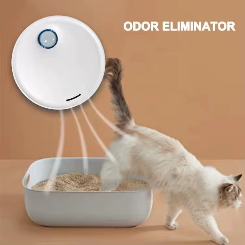 Eco-Friendly Rechargeable Air Purifier for Pet Odor and Urine Stain Elimination