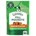 Cheese Flavor Pill Pockets for Dogs, Soft Treats in 7.9 Oz Pouch (30 Treats)