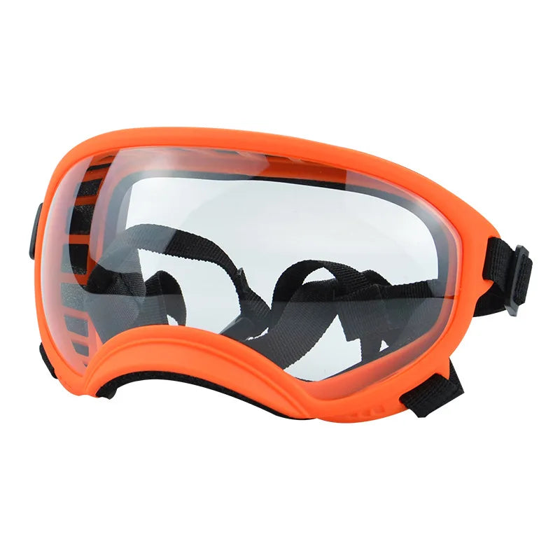 Dog Sunglasses with UV Protection and Adjustable Strap - Ski Goggles for Pets
