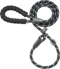 Durable 1/2" x 6 FT Black Slip Lead Dog Leash