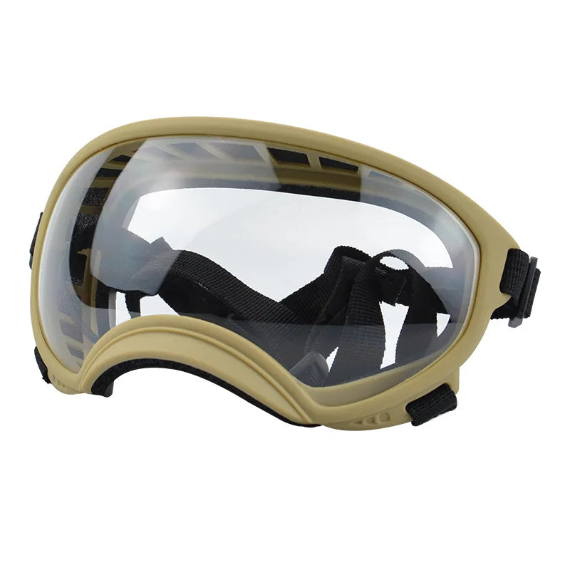 Dog Sunglasses with UV Protection and Adjustable Strap - Ski Goggles for Pets