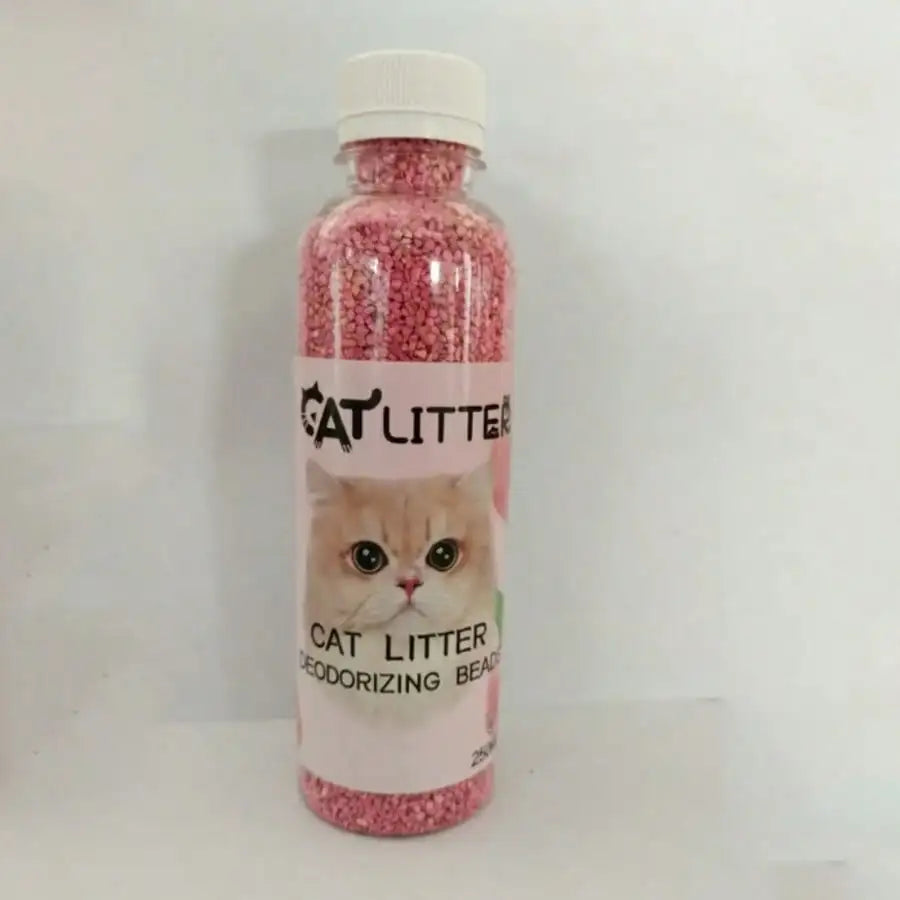 Natural Plant-Based Cat Litter Deodorizer Beads for a Clean and Fragrant Pet Environment