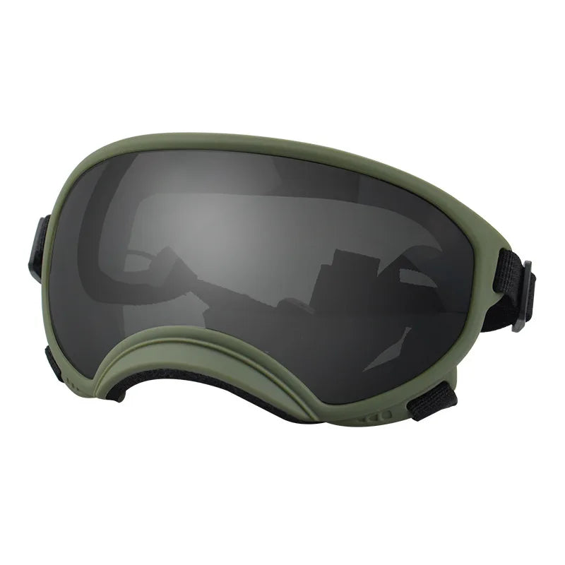 Dog Sunglasses with UV Protection and Adjustable Strap - Ski Goggles for Pets