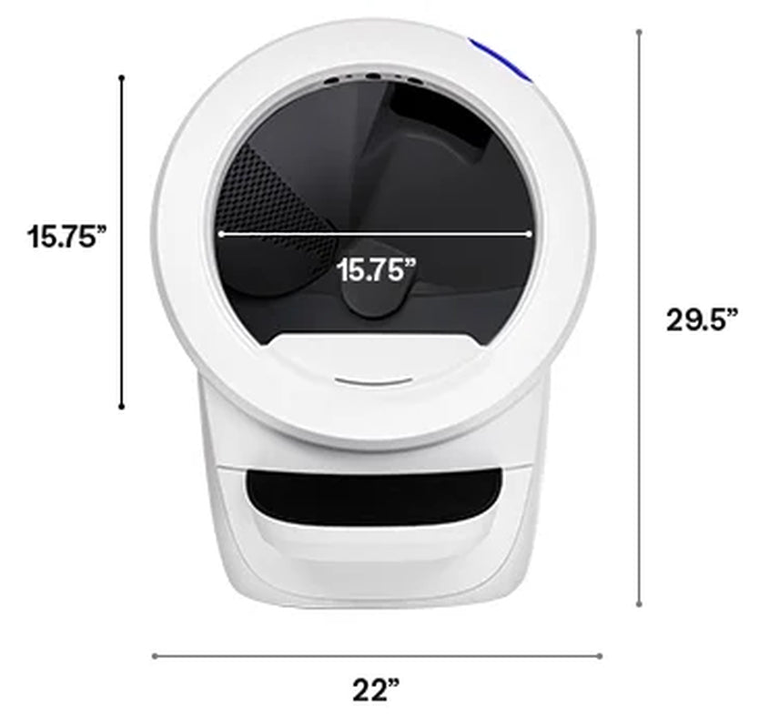 Litter-Robot 4 Core Bundle: Self-Cleaning Cat Litter Box with Accessories in White