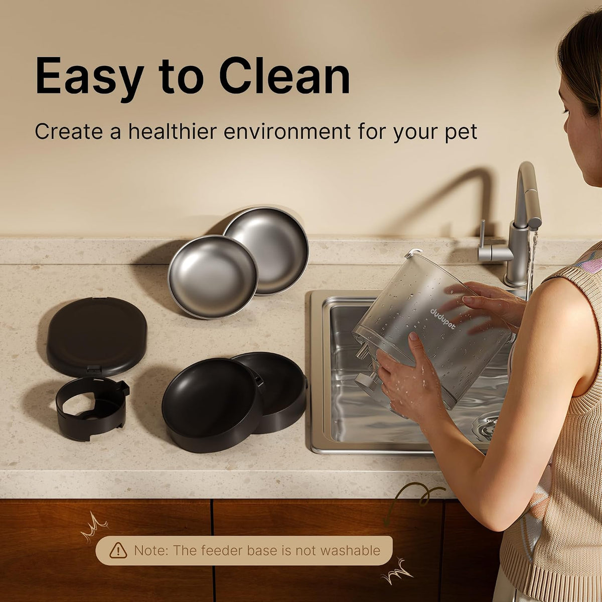 Revolutionary Automatic Dual Cat Feeder with 5G Wi-Fi App Control for Effortless Mealtime Management