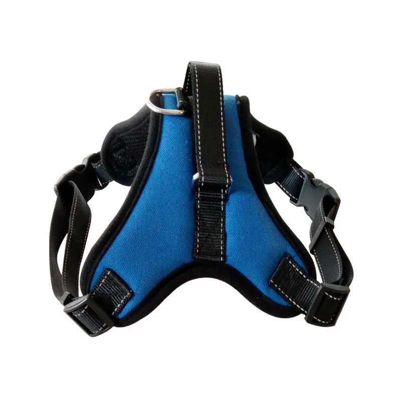 Adjustable Quick-Release Nylon Dog Harness — Breathable Vest for Outdoor Use