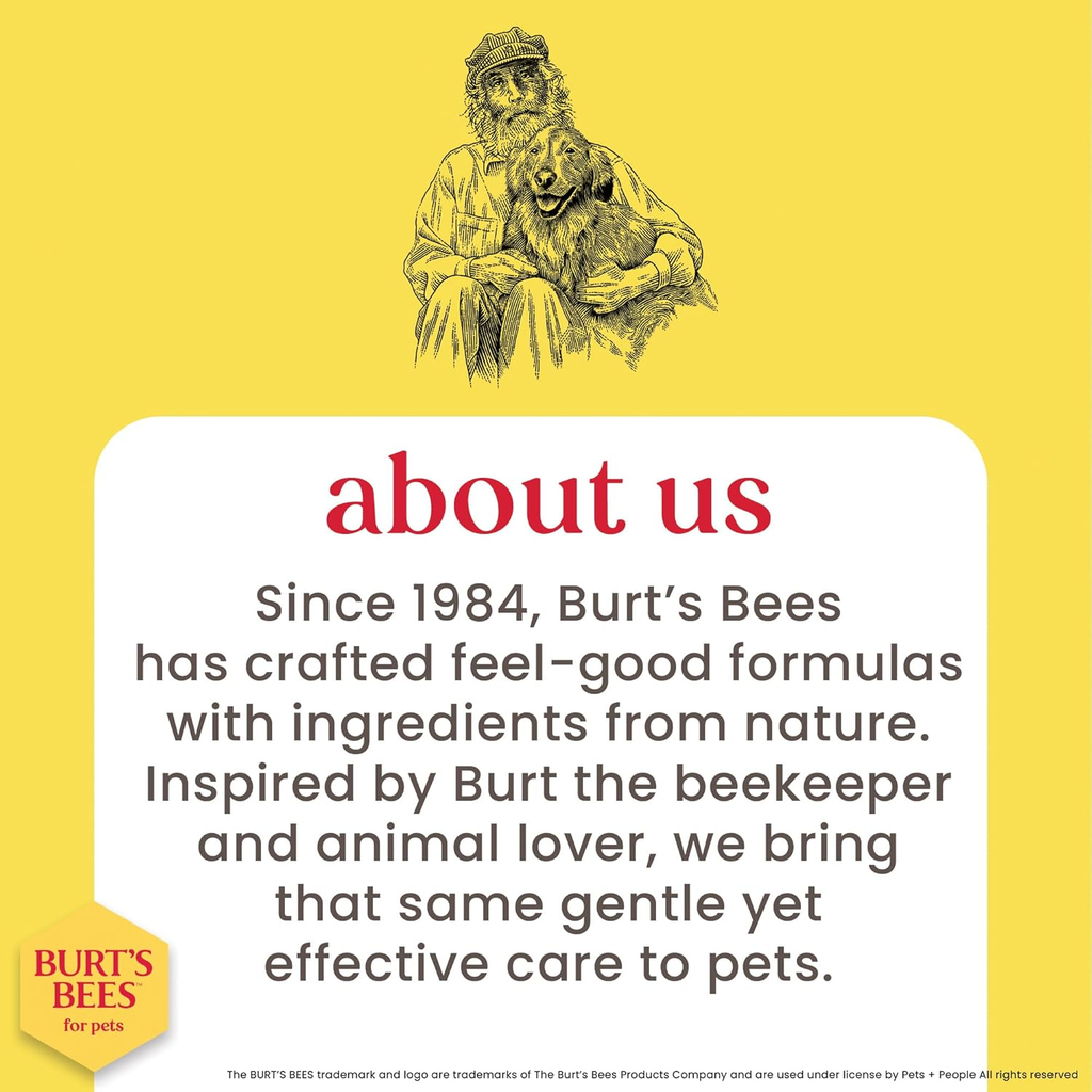 Burt's Bees for Pets Honey Multipurpose Dog Grooming Wipes - 50 Count
