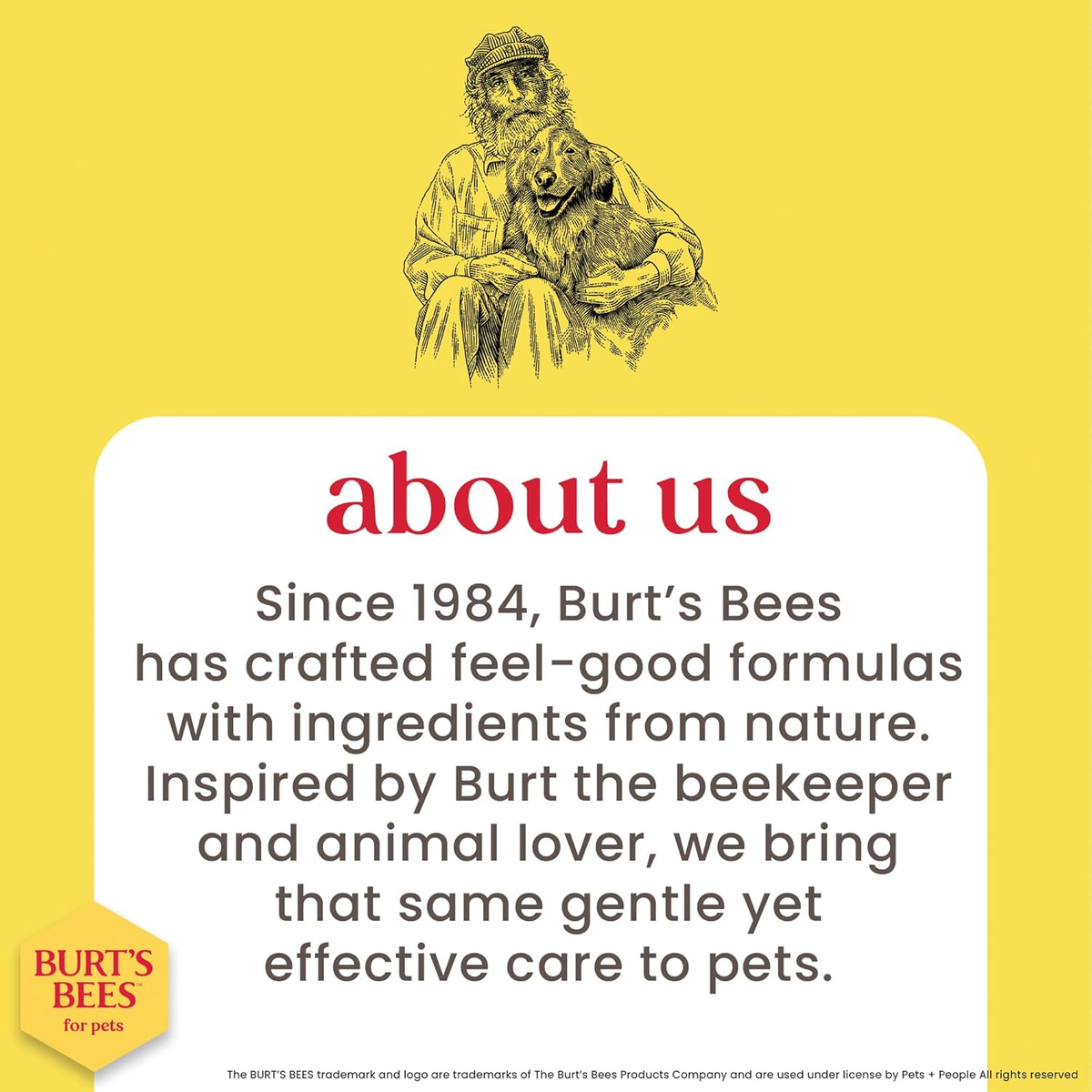 Burt's Bees for Pets Honey Multipurpose Dog Grooming Wipes - 50 Count