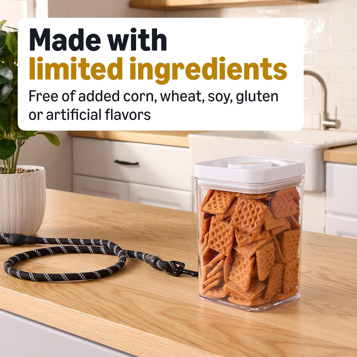 Chicken and Waffle Dog Treats - 24 oz (Formerly Wag)