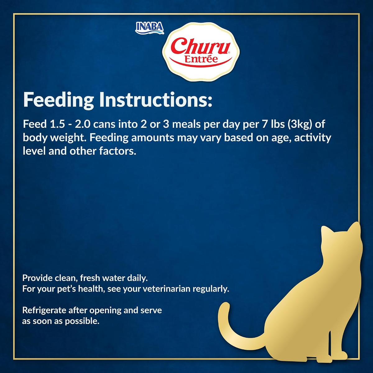 Churu Entree Gravy Wet Cat Food with Tuna and Salmon, 24 Count