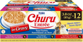 Churu Entrée Tuna Variety in Gravy for Cats, High Moisture Prebiotic Wet Cat Food, 3 oz Cans, Pack of 12