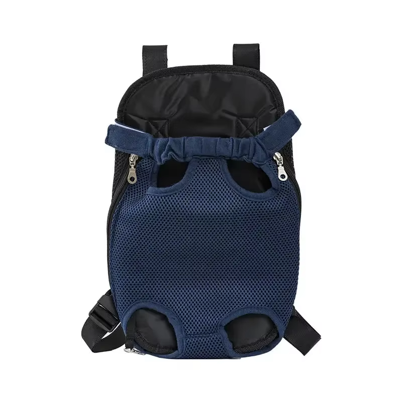 Double Shoulder Breathable Pet Carrier Backpack — Mesh Front for Small Dogs & Cats