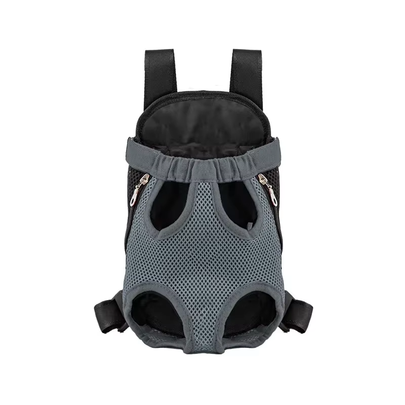 Double Shoulder Breathable Pet Carrier Backpack — Mesh Front for Small Dogs & Cats