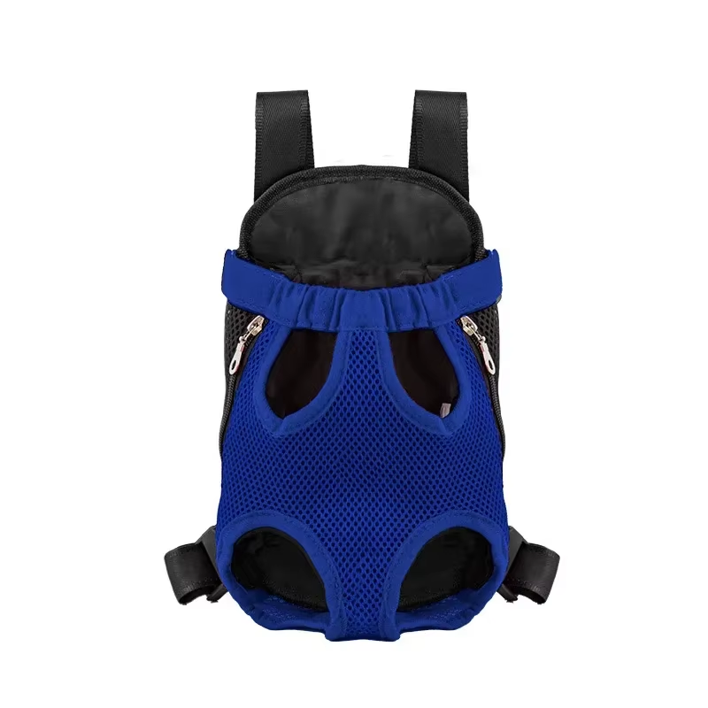 Double Shoulder Breathable Pet Carrier Backpack — Mesh Front for Small Dogs & Cats