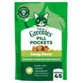 Feline Pill Pockets Natural Cat Treats with Catnip Flavor, 1.6 Oz (45 Treats)