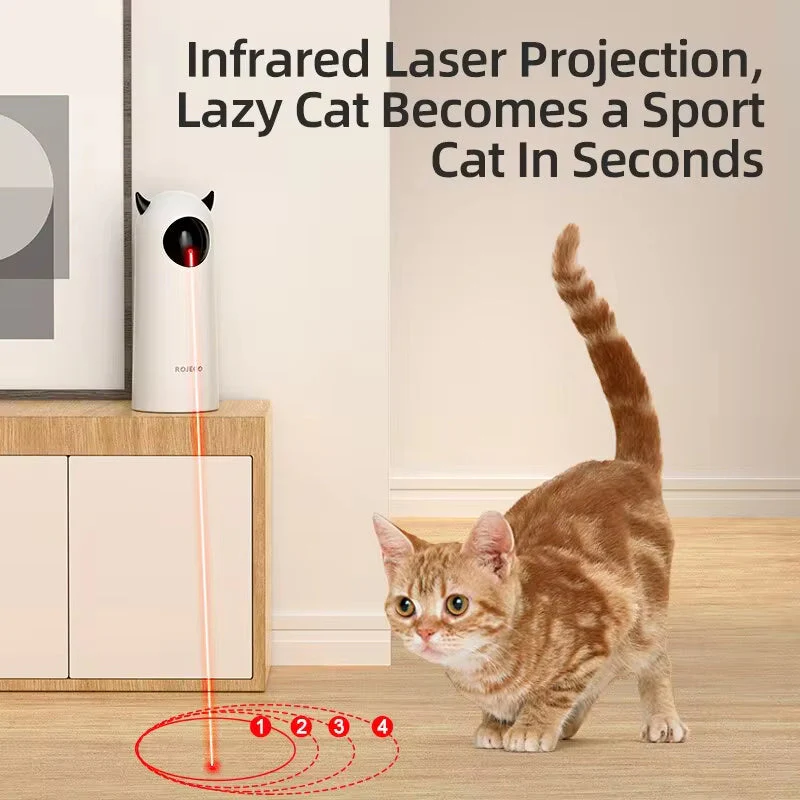 Interactive Smart LED Laser Automatic Cat Toy