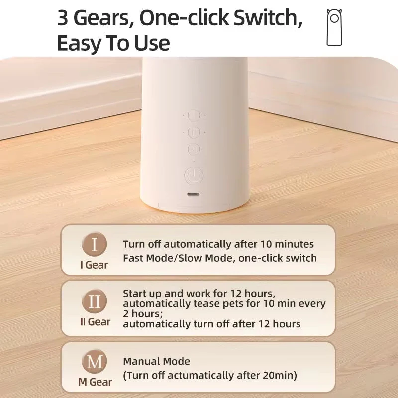 Interactive Smart LED Laser Automatic Cat Toy