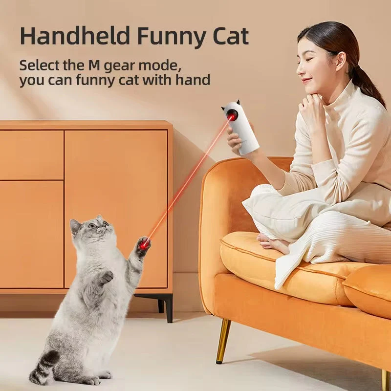 Interactive Smart LED Laser Automatic Cat Toy