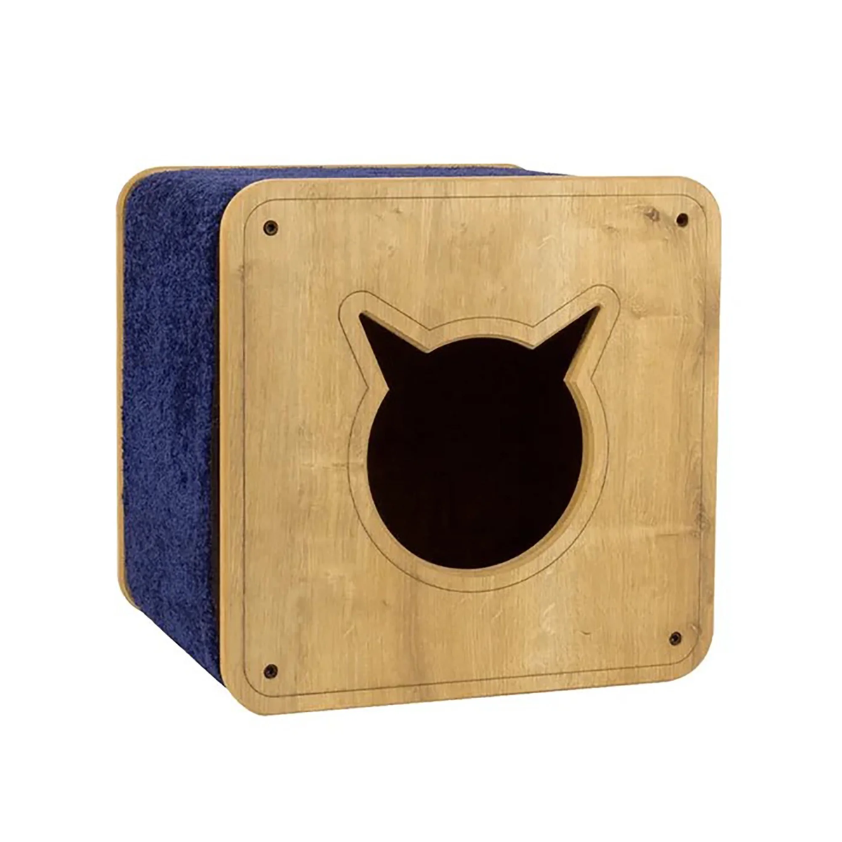 Kylo Cat Eco-Friendly Wooden Condo and Scratching Post - Stylish and Durable Design