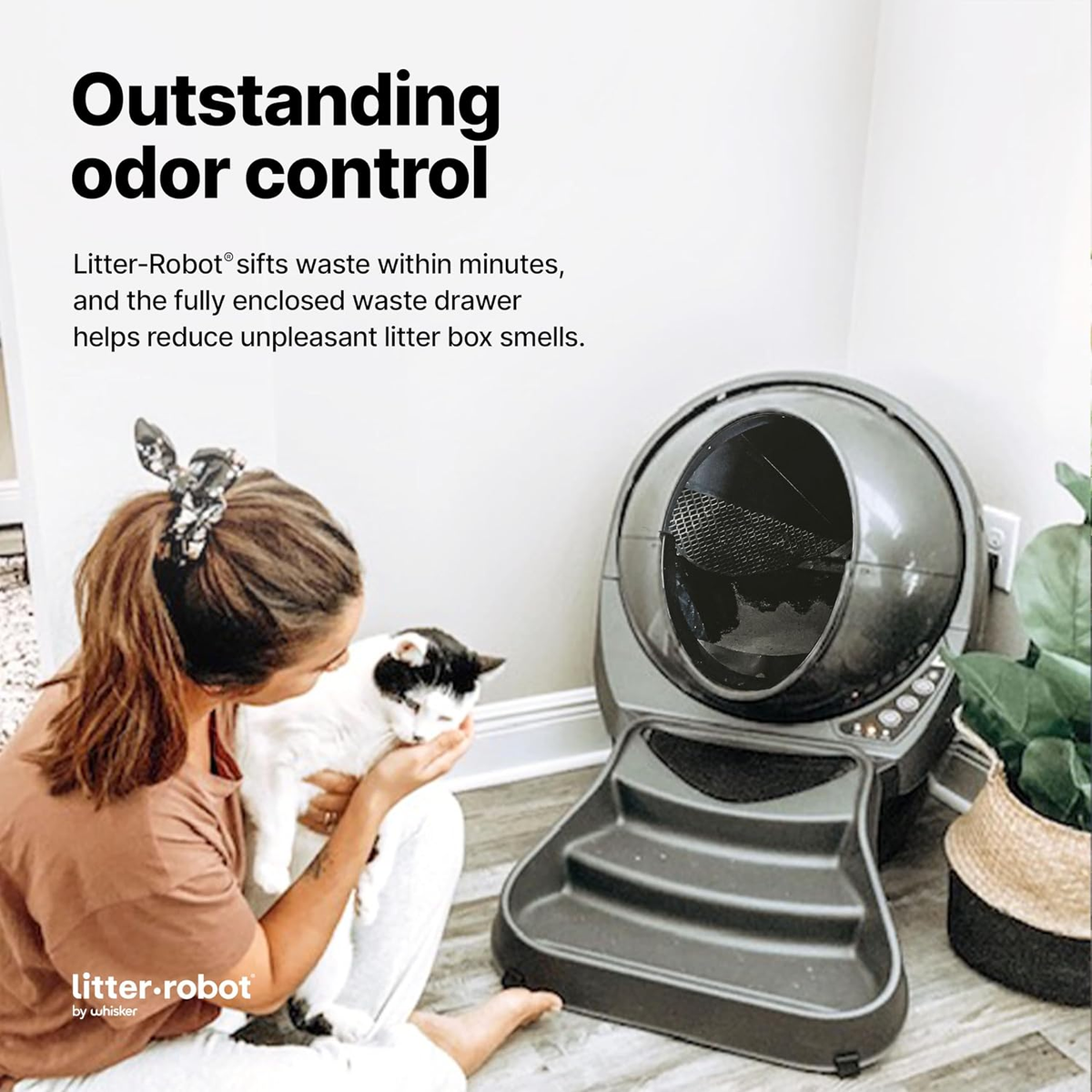 Litter-Robot 3 Grey Ramp