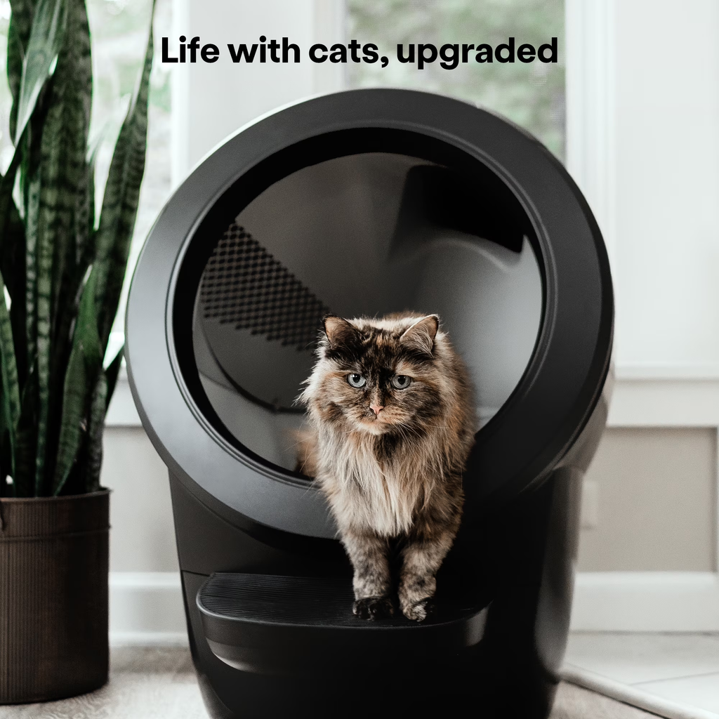 Litter-Robot 4 Core Bundle - Self-Cleaning Cat Litter Box with Accessories in Black
