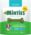 Mint Dental Chews for Medium Dogs (25-50 lbs) - 20 Count