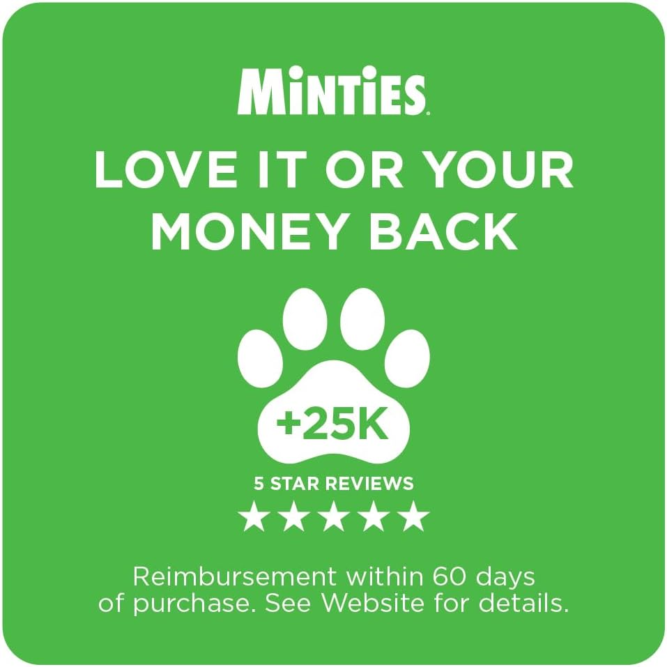 Mint Dental Chews for Medium Dogs (25-50 lbs) - 20 Count