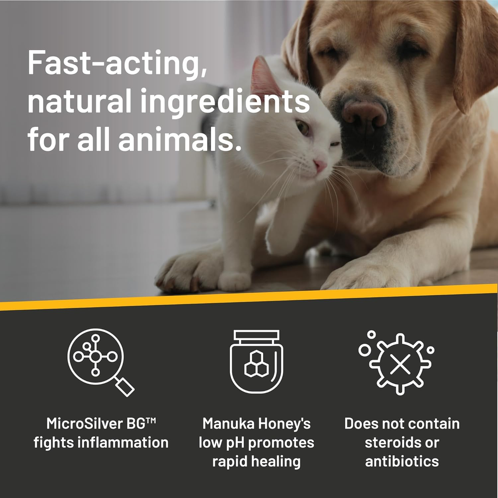 Pet First Aid Spray Gel for Hot Spots and Wound Care, 8 Fl Oz