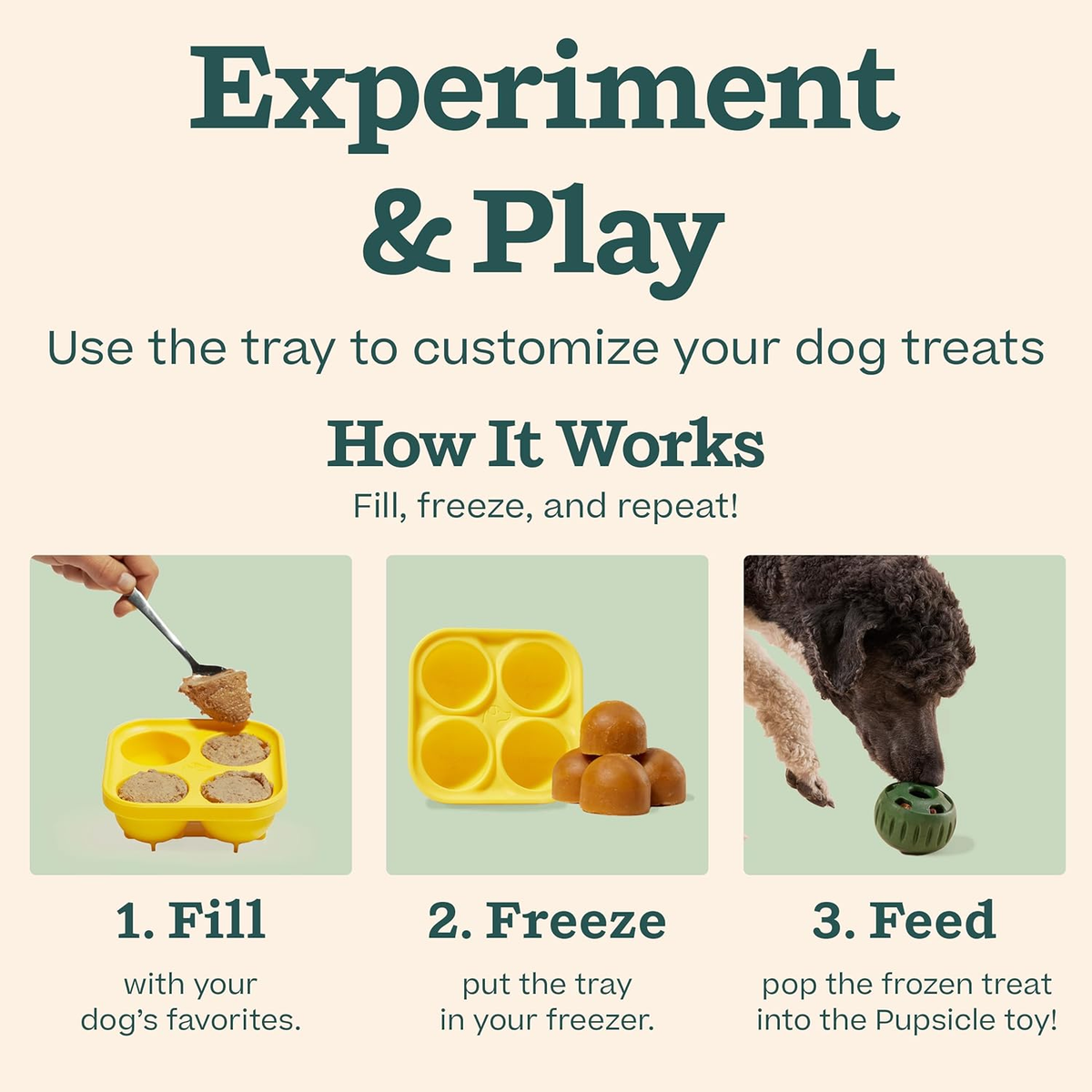 Premium Dog Treat Toy Starter Kit for Small Breeds (10-25 lbs)