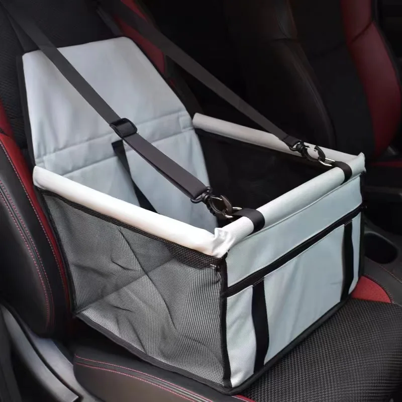 Foldable Dog Car Seat Cover & Booster Hammock — 600D Oxford, Stable & Portable | 7 Colors