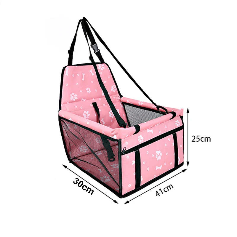 Foldable Dog Car Seat Cover & Booster Hammock — 600D Oxford, Stable & Portable | 7 Colors