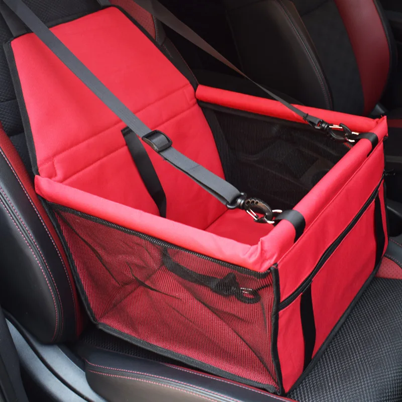 Foldable Dog Car Seat Cover & Booster Hammock — 600D Oxford, Stable & Portable | 7 Colors