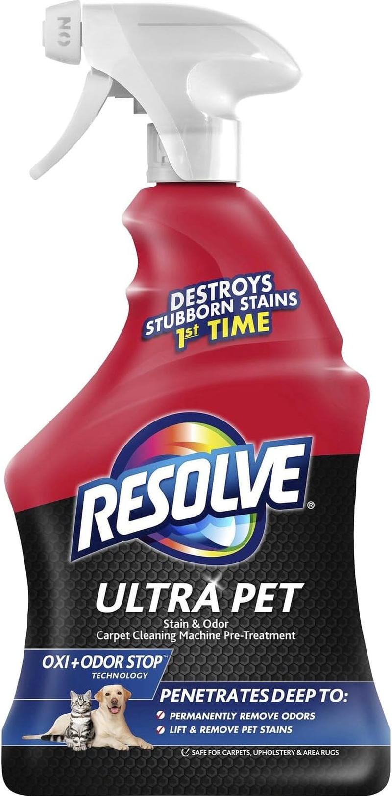 Professional Pet Carpet Cleaner Spray - 32 oz Stain Remover