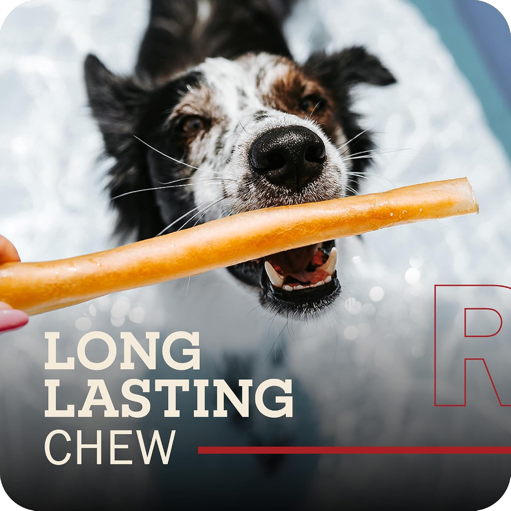 Redbarn Small 100% Natural Beef Collagen Braids Dog Chew, Case of 35
