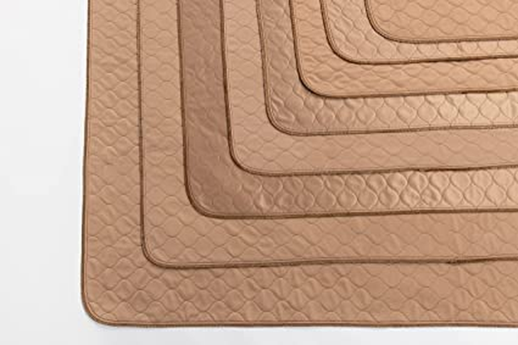 Reusable Waterproof Dog Pee Pad with Grommets, 41"x41", Single Pack